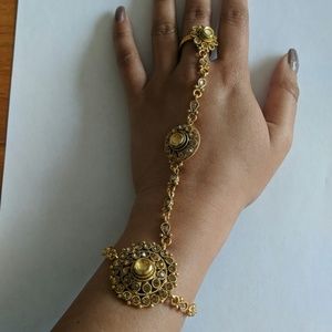 Set of 2 Indian Hand/Foot Jewelery